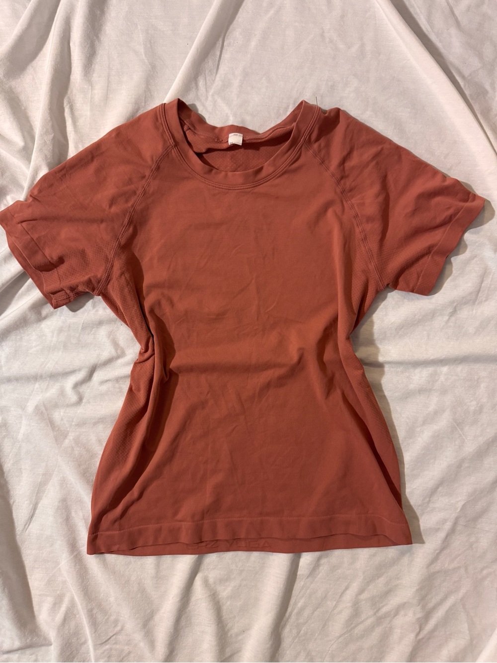 CRZ YOGA Terra Cotta Short Sleeve Crewneck Tee